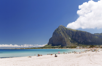 Strand von San Vito lo Capo - Strandvillen