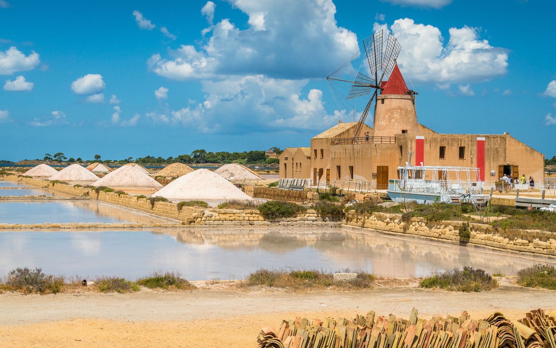 salzwiesen salz trapani erice ausflug sizilien ferien guide sizilianische städte