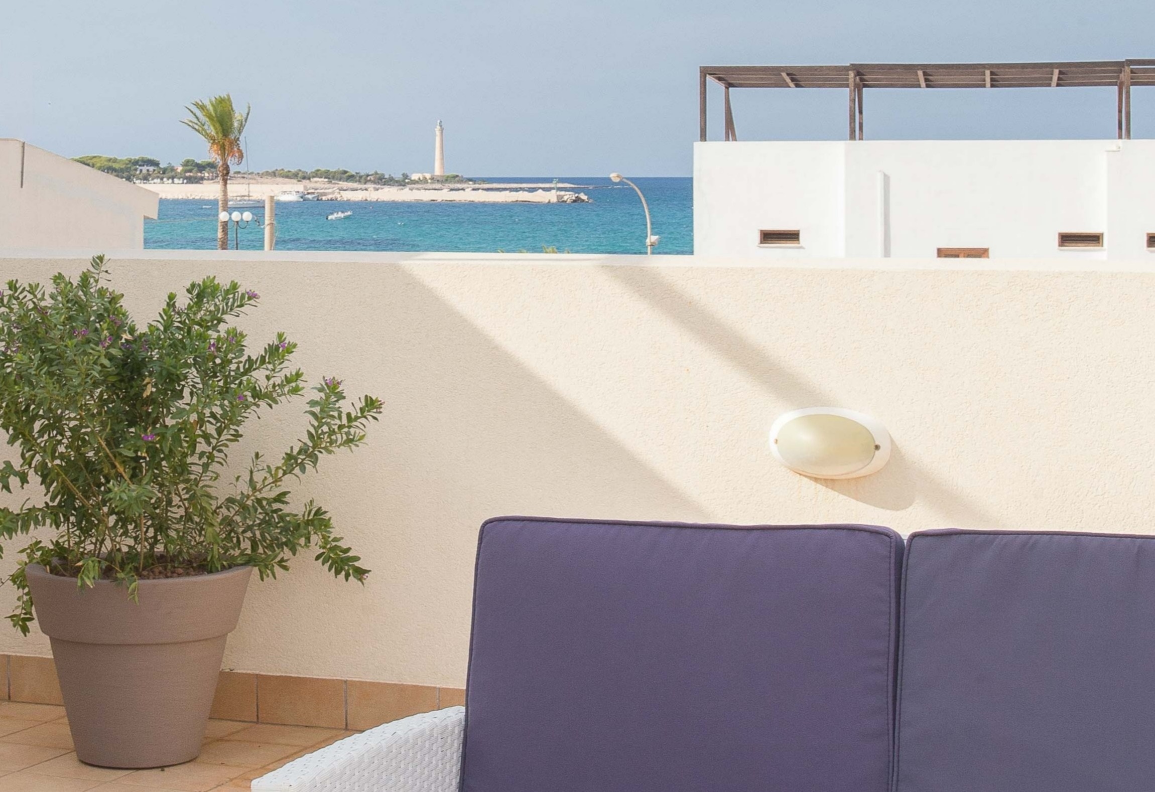 sizilien ferien information san vito lo capo ferienhaus villa casa blu terrasse