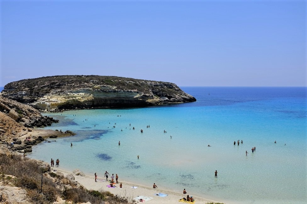 lampedusa sizlien ferien guide sizilianische inseln meer strand isola dei conigli