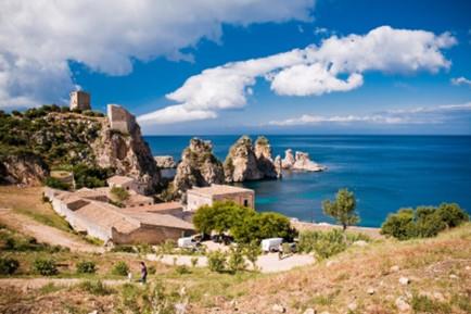 Ferienhäuser bei Scopello 