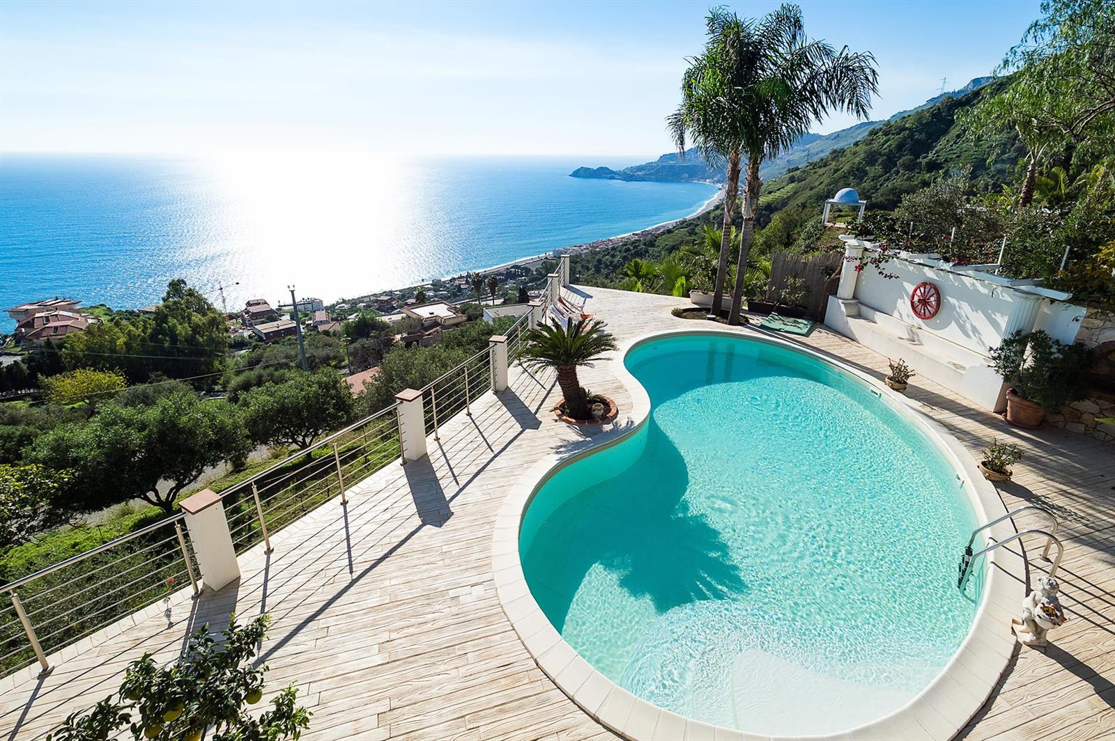 sizilien ferien ferienhaus meerblick meereslage panorama villa am meer