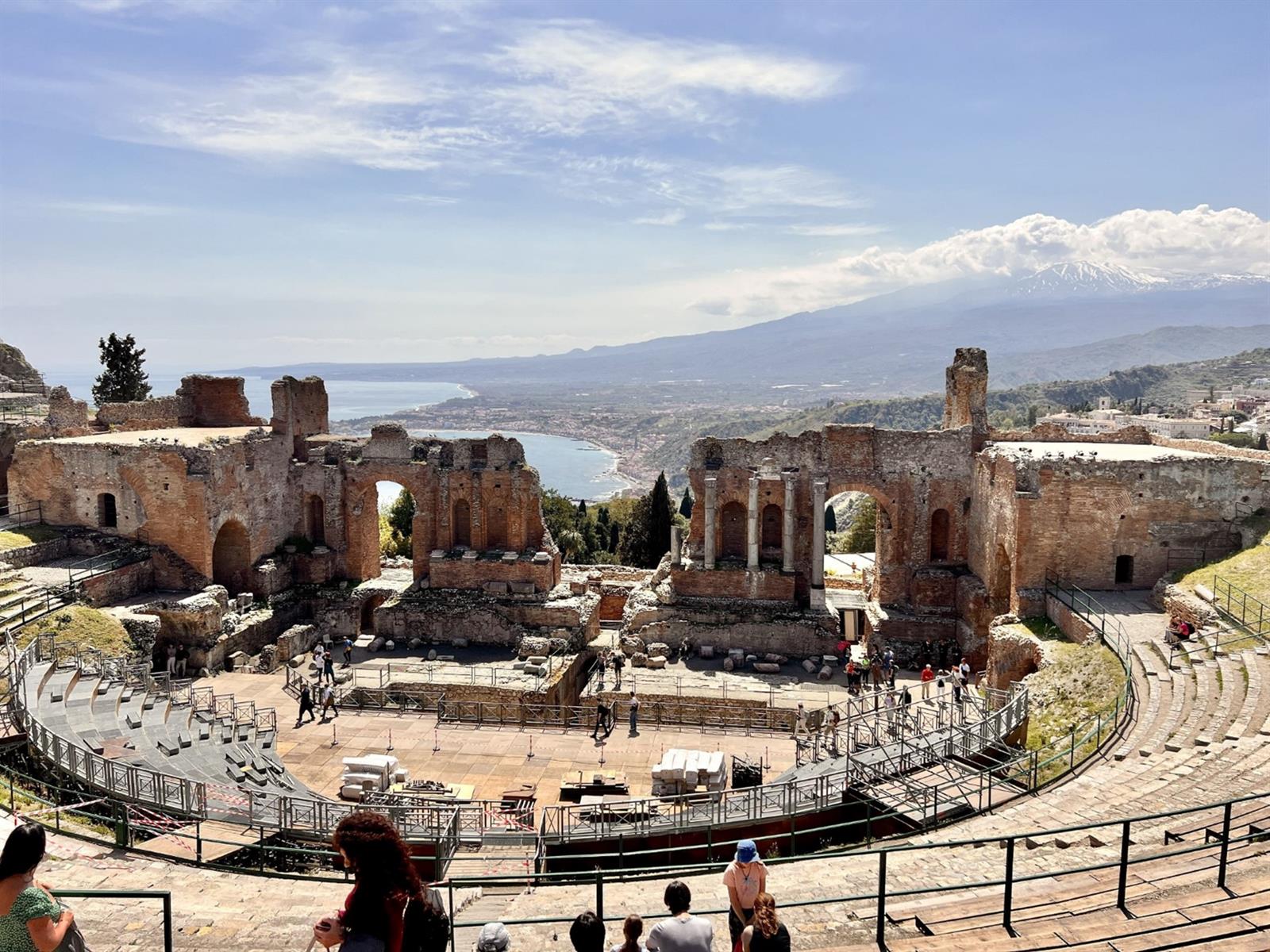 toarmina sizilien ferien guide amphietheater griechisch etna meer sizilianische städte