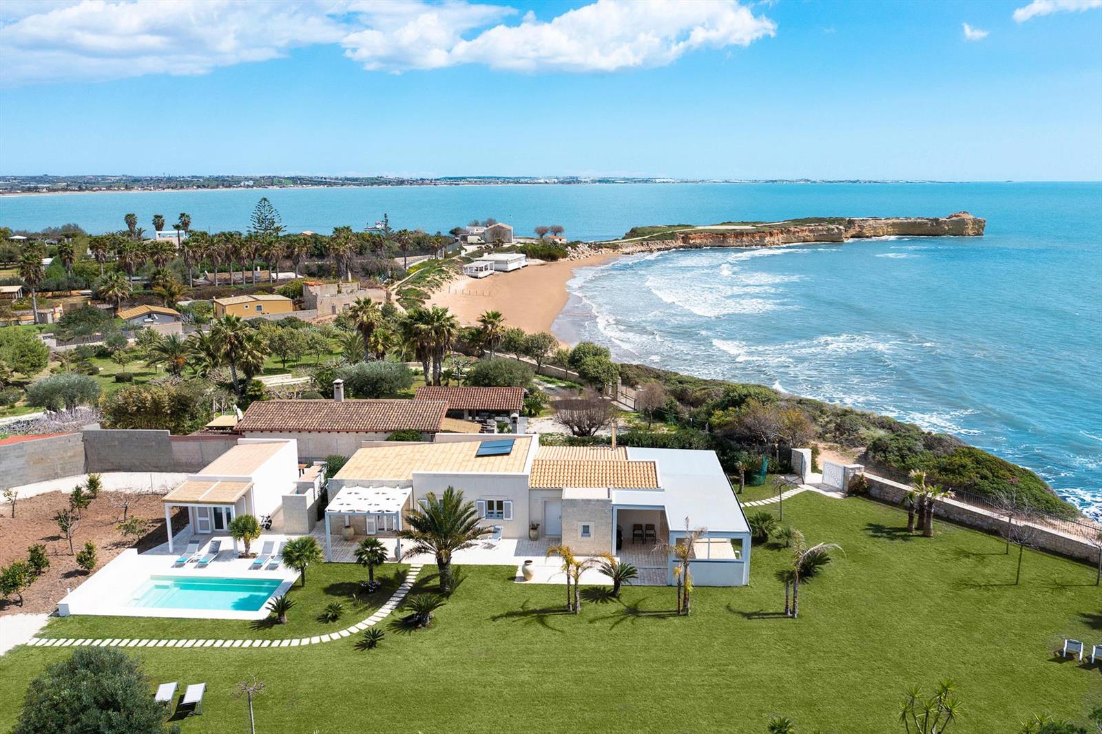 Ferienvilla mit Pool in Strandnähe in Ispica Ragusa