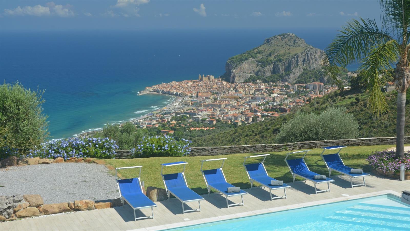 Ferienvilla mit Pool in Cefalù
